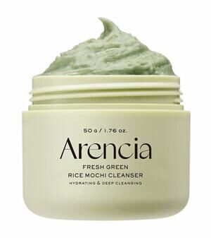 Arencia Fresh Green Rice Mochi Face Cleanser Green Tea Hydrating 4.23 oz